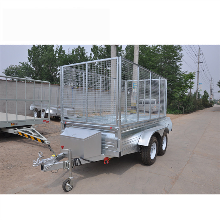 高效運(yùn)輸解決方案 2噸熱鍍鋅帶鋼格自卸拖車詳解